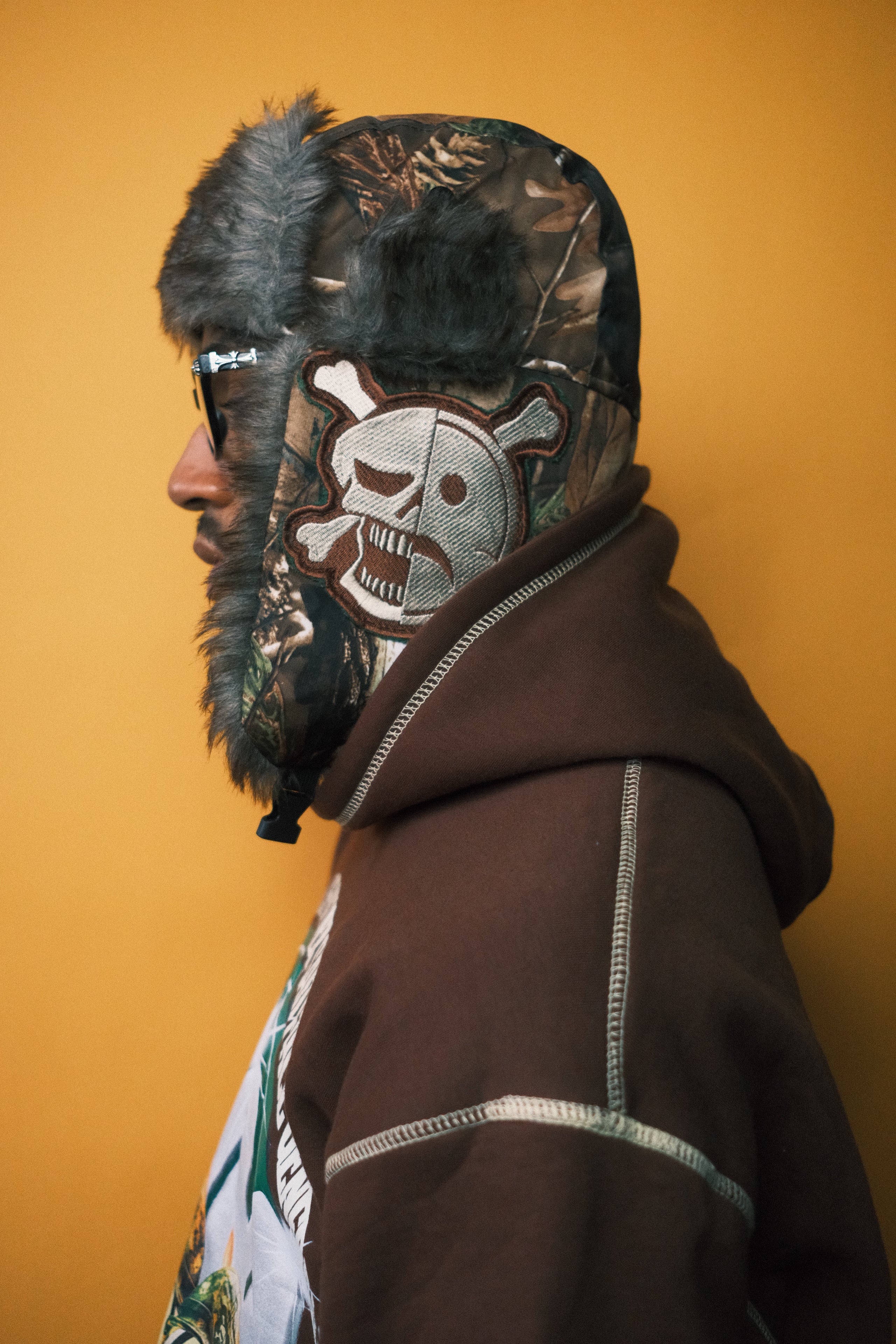 ****SKULLFACE TRAPPER HAT