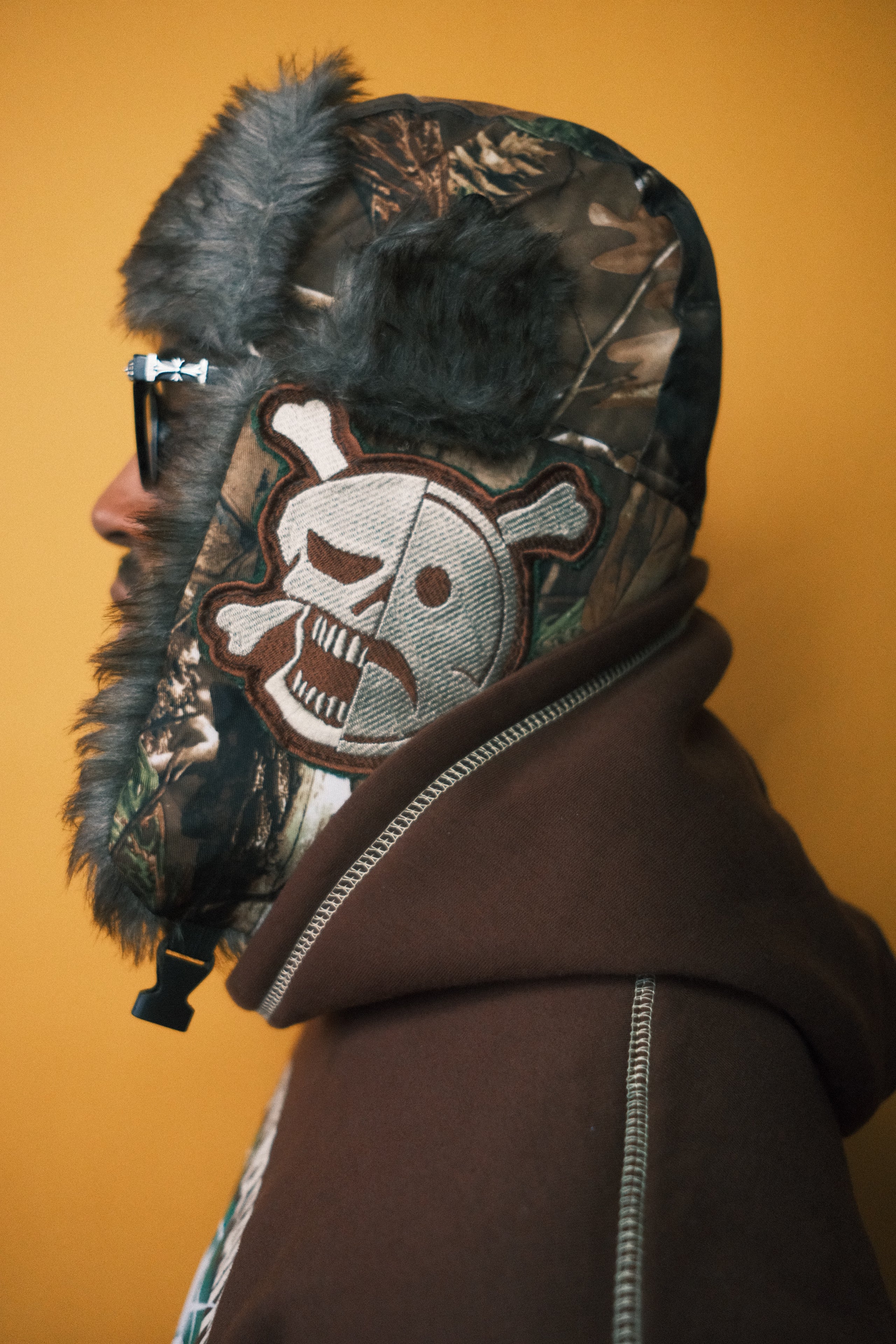 ****SKULLFACE TRAPPER HAT