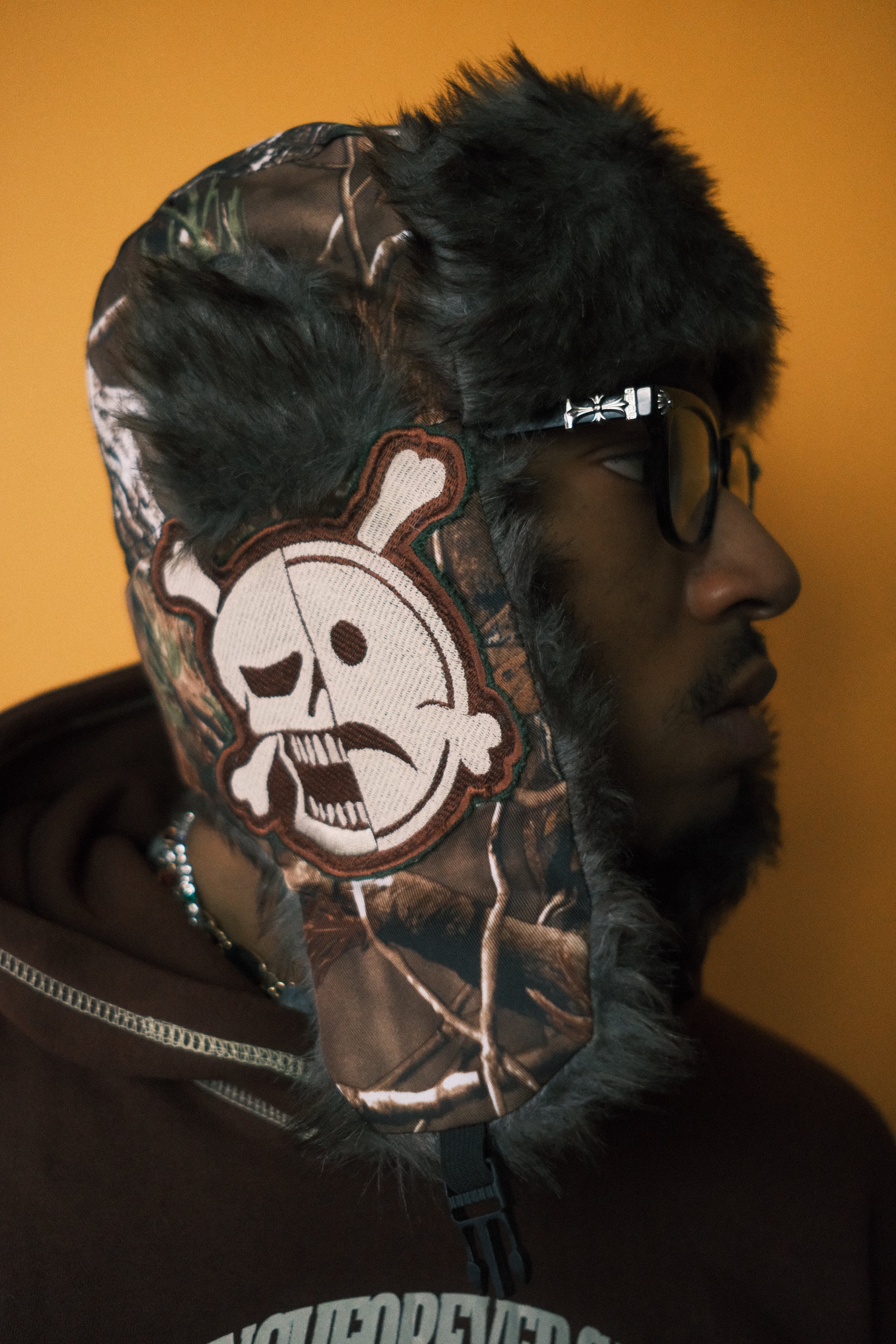****SKULLFACE TRAPPER HAT