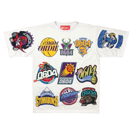 ***STUNT LEAGUE T-SHIRT [WHITE]