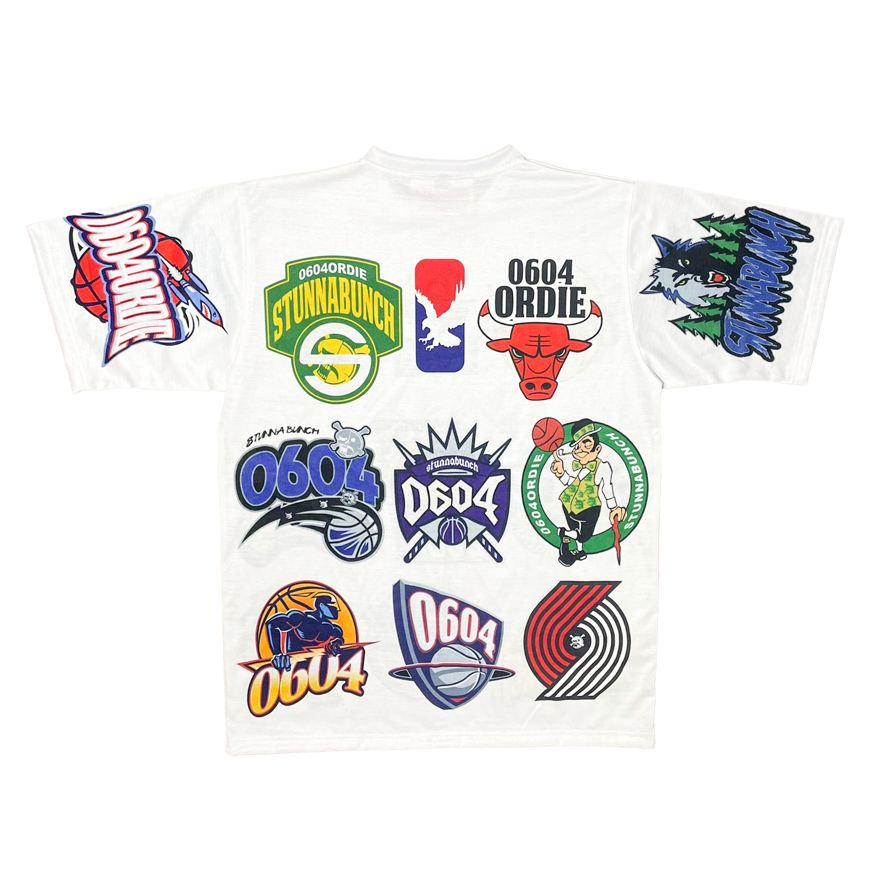 ***STUNT LEAGUE T-SHIRT [WHITE]