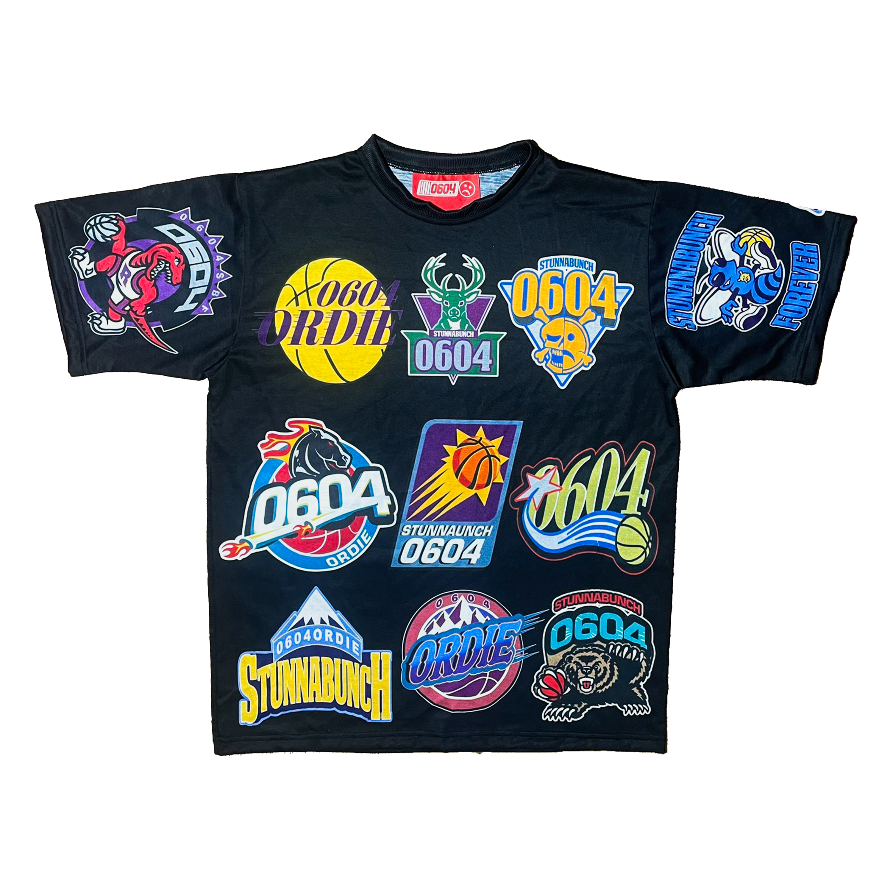 ***STUNT LEAGUE T-SHIRT [BLACK]