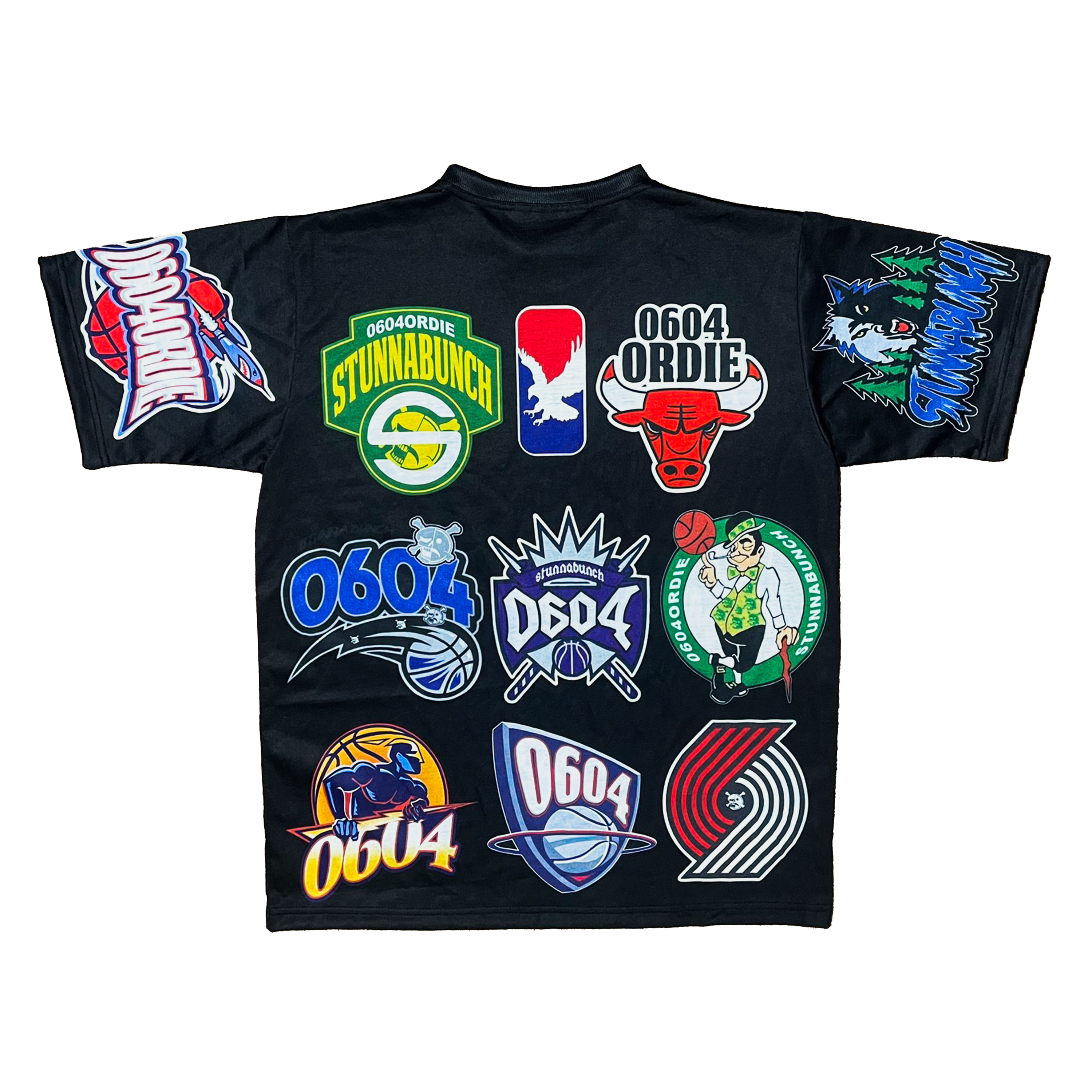 ***STUNT LEAGUE T-SHIRT [BLACK]