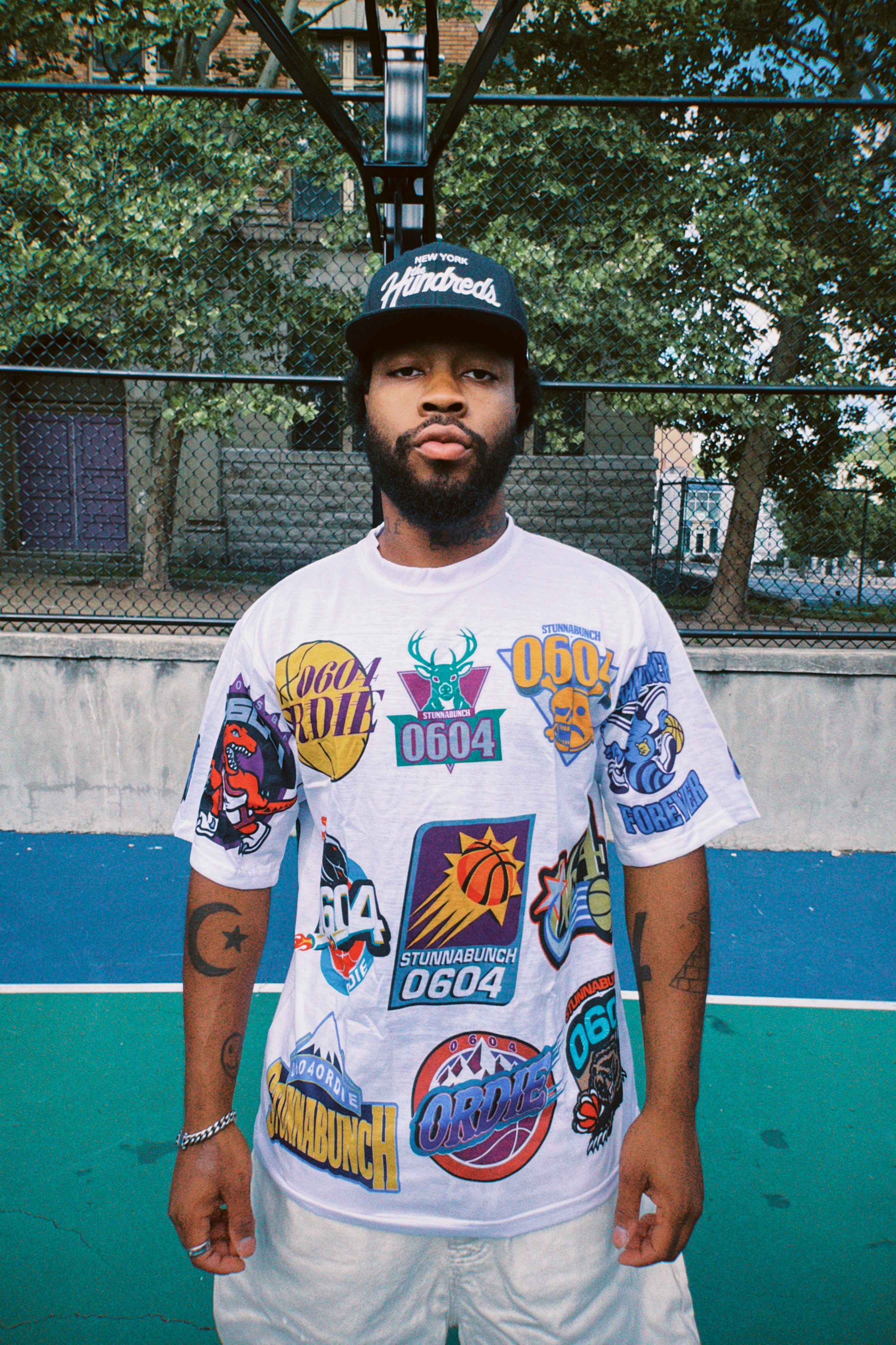 ***STUNT LEAGUE T-SHIRT [WHITE]