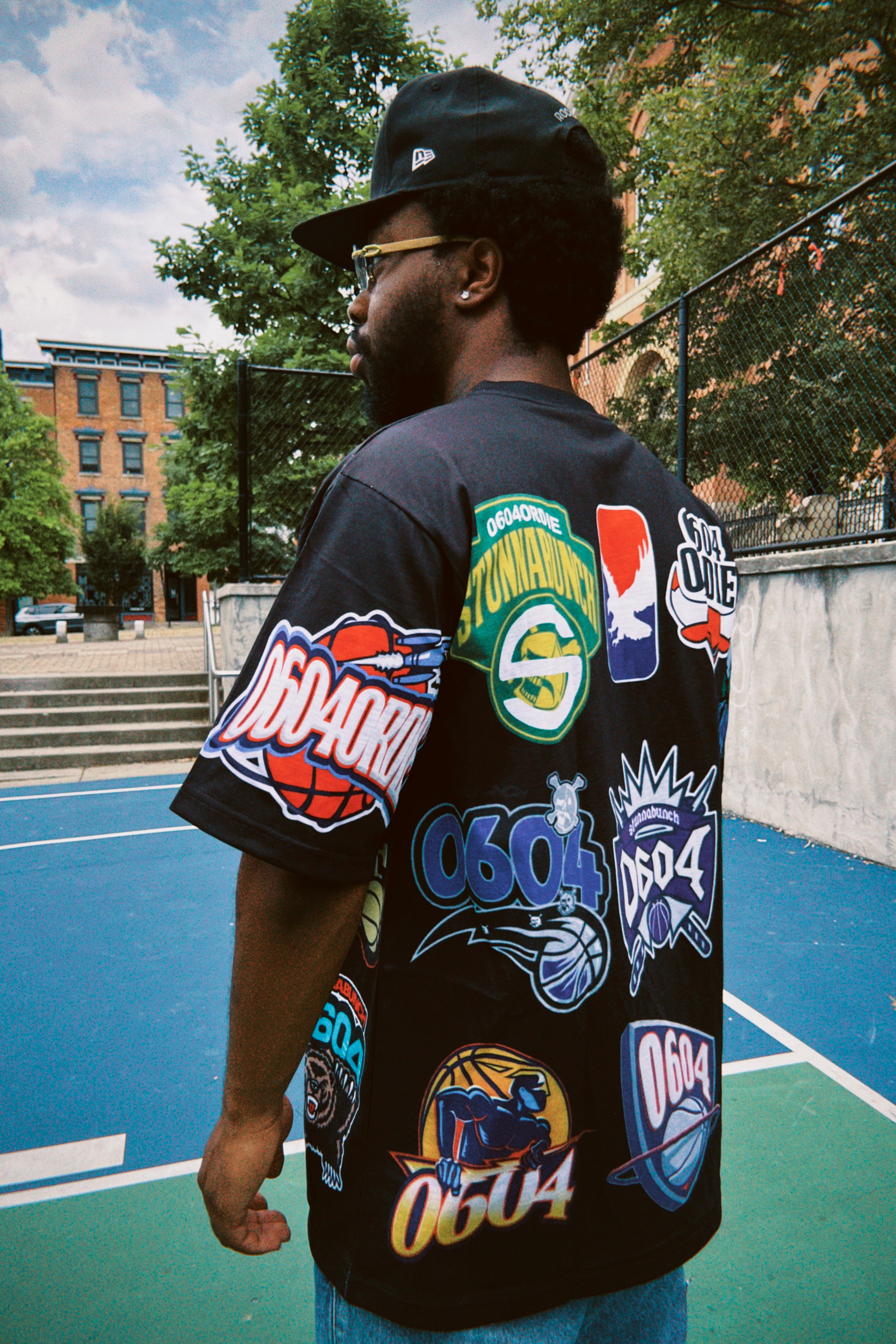 ***STUNT LEAGUE T-SHIRT [BLACK]